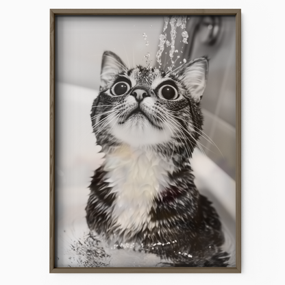 Cozy Cat Wet Look