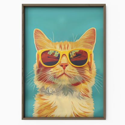 Groovy Cat Blue