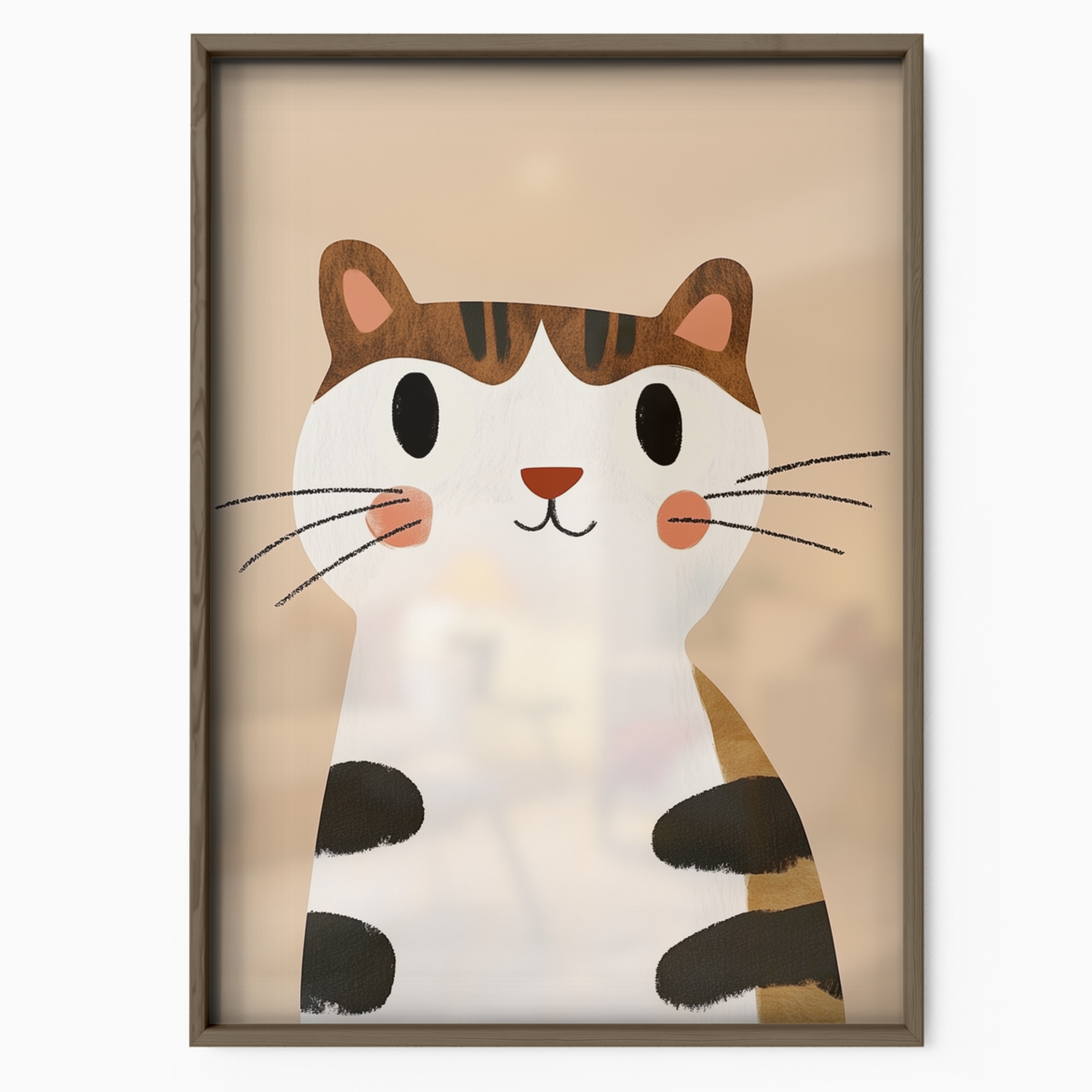 Pop Cat Chubby Face