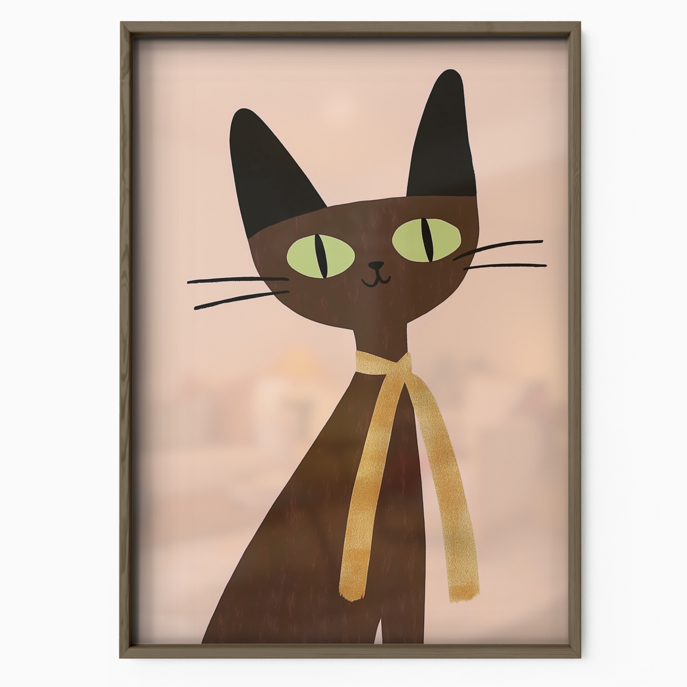 Pop Cat Golden Eyes