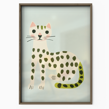 Pop Cat Green Dots