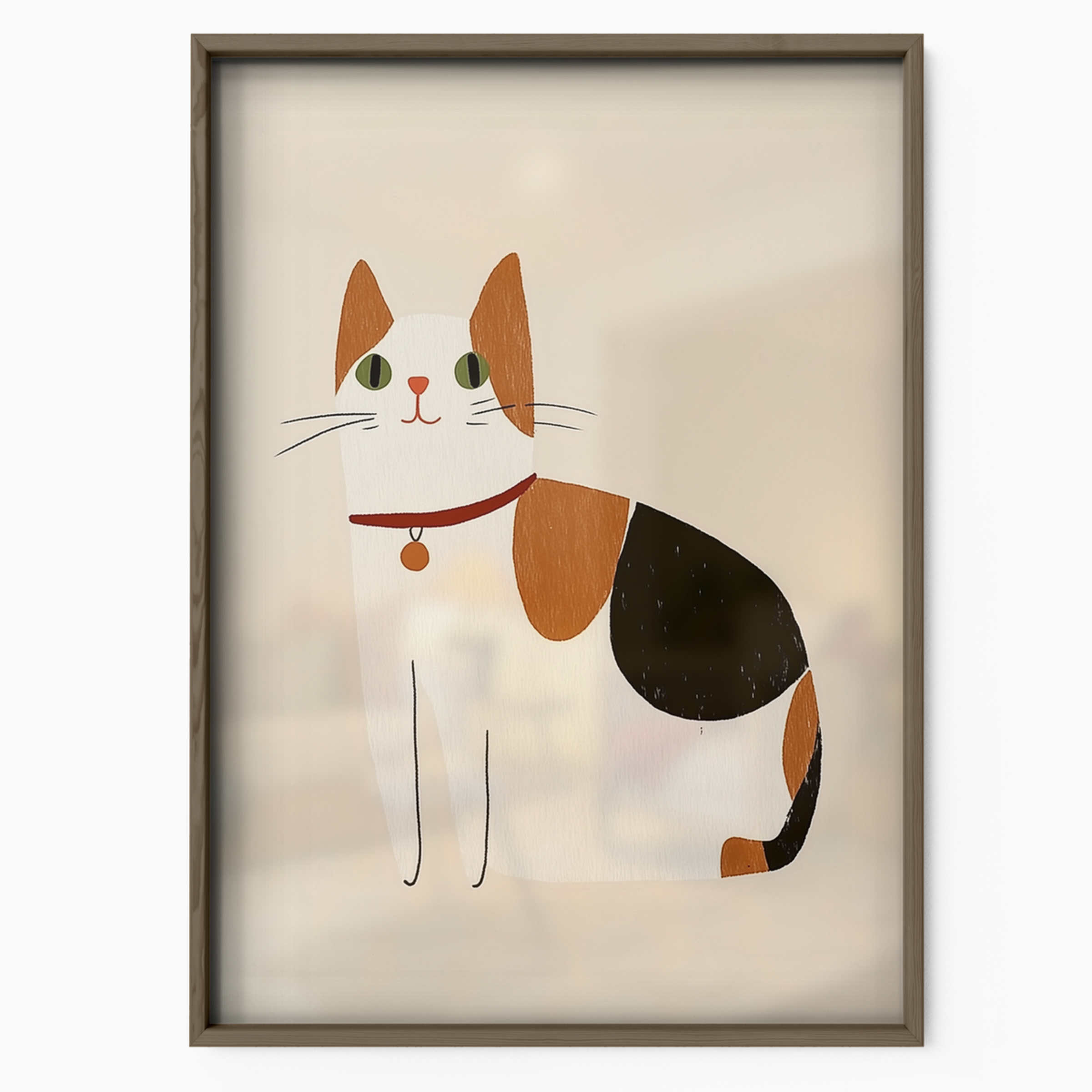 Pop Cat Pendant Charm