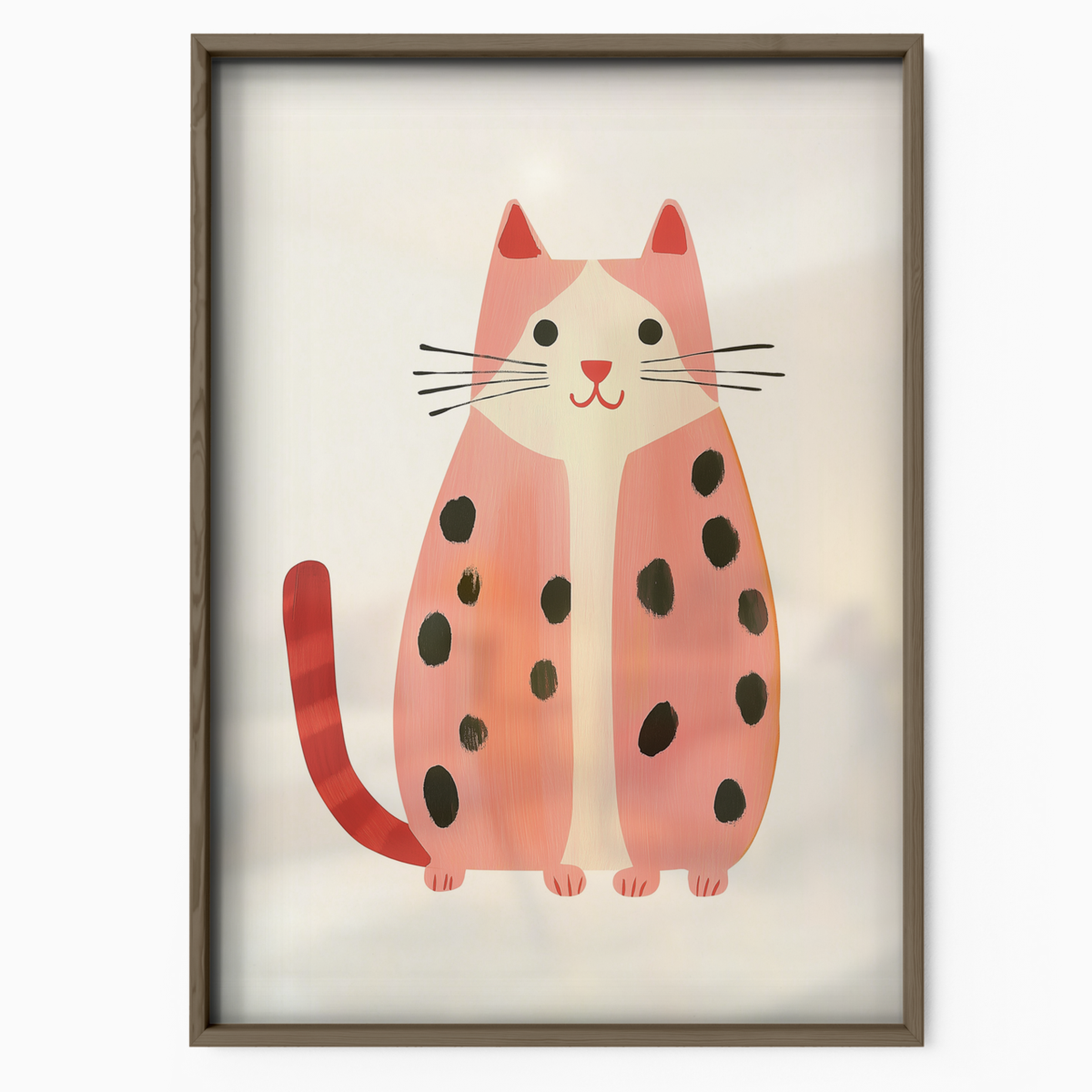 Pop Cat Pink Dots