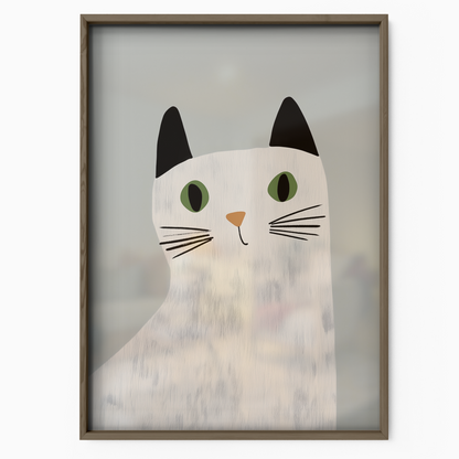 Pop Cat Snow Fur