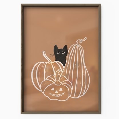 Pumpkin Cat