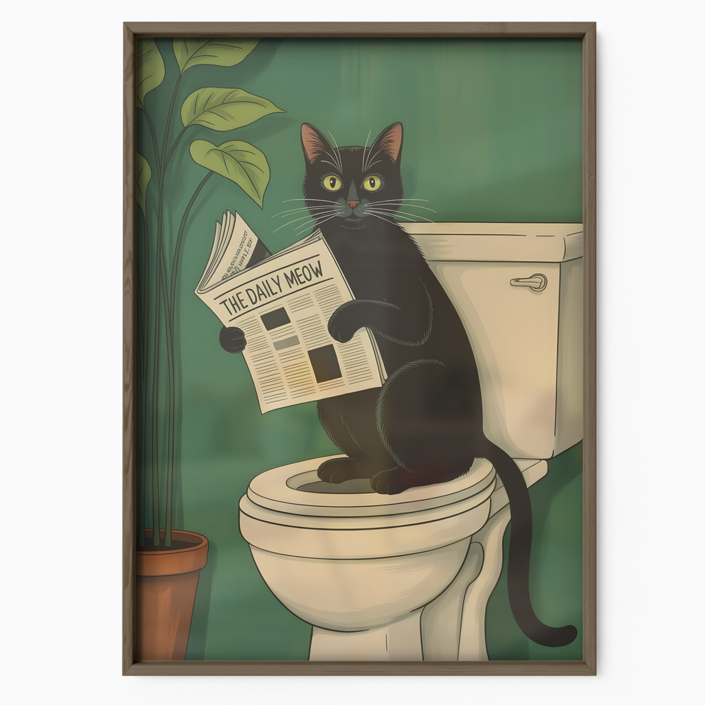Toilet Reader Cat 1