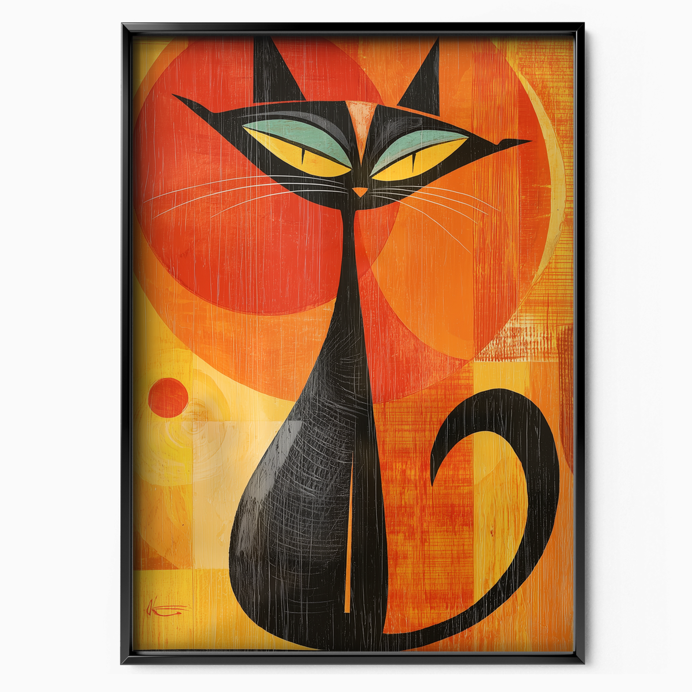 Atomic Cat Orange Glow