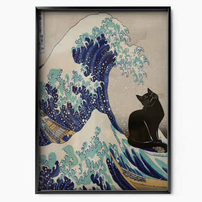 Black Cat X Kanagawa Wave
