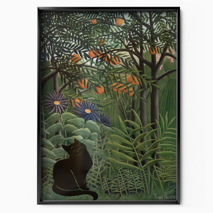 Black Cat X Rousseau Exotic Garden