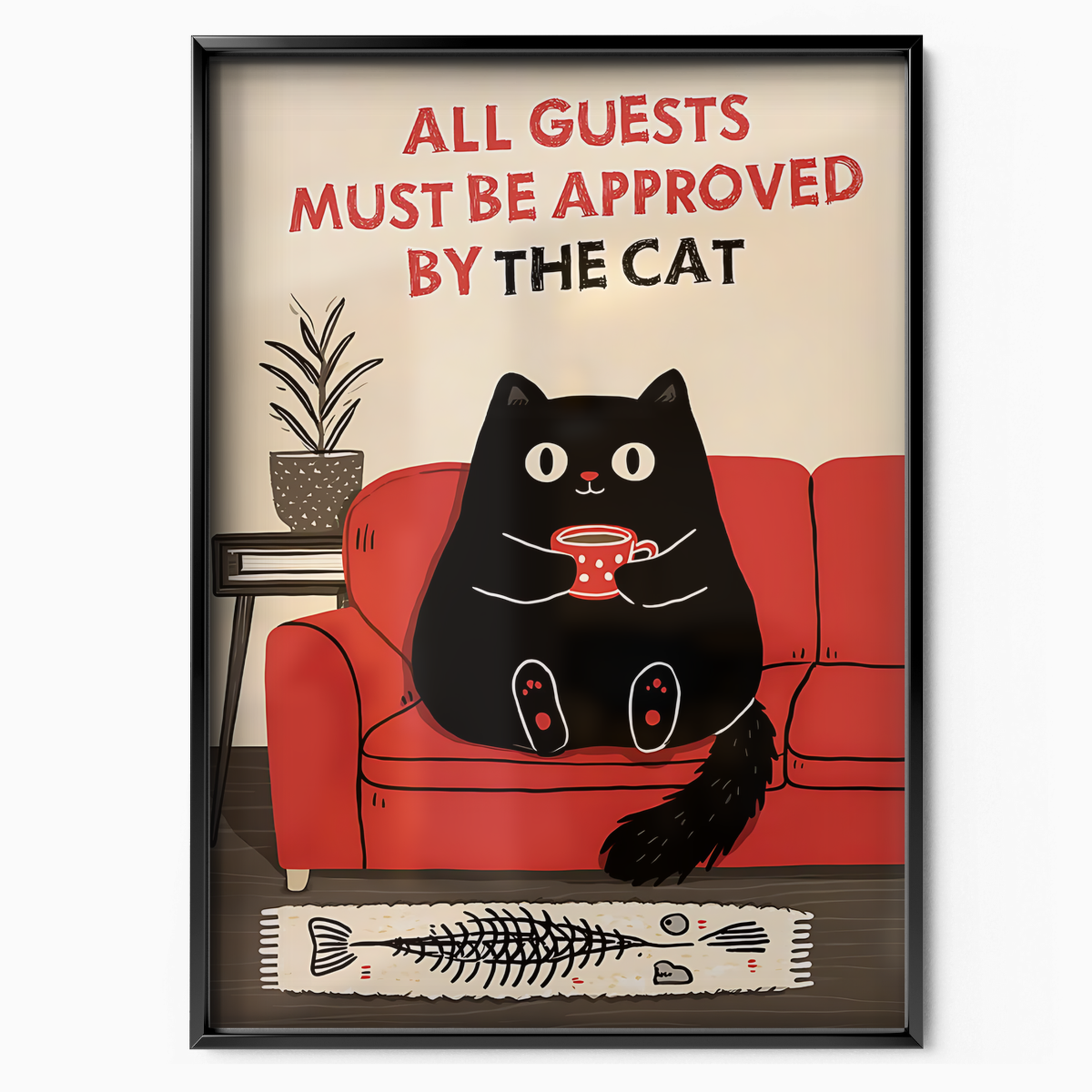 Cat Coffee Approved