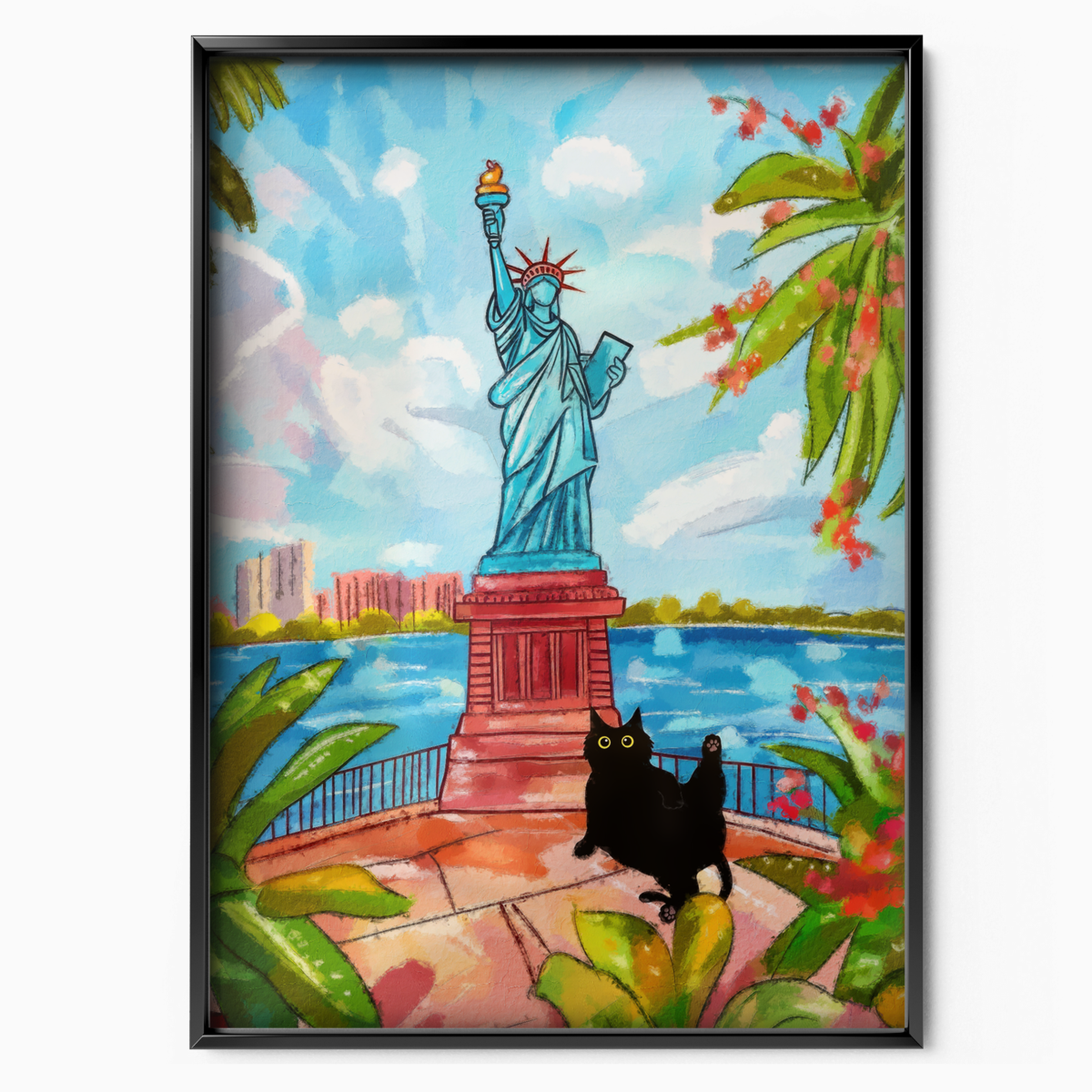 Cat In New York