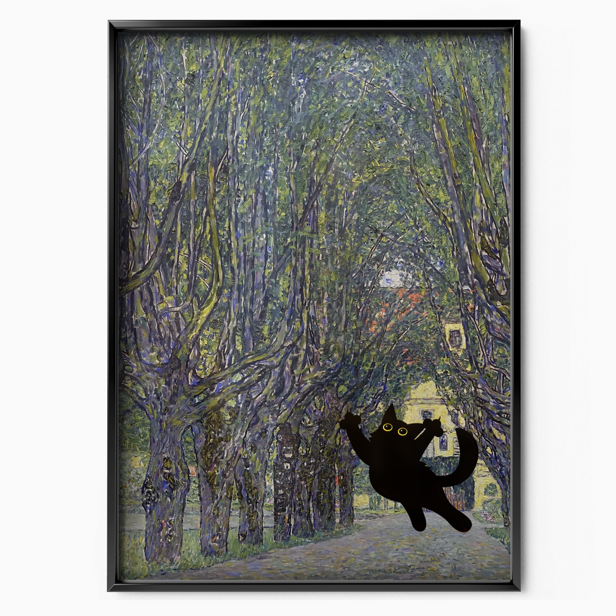 Cat Jump X Klimt The Avenue In The Park