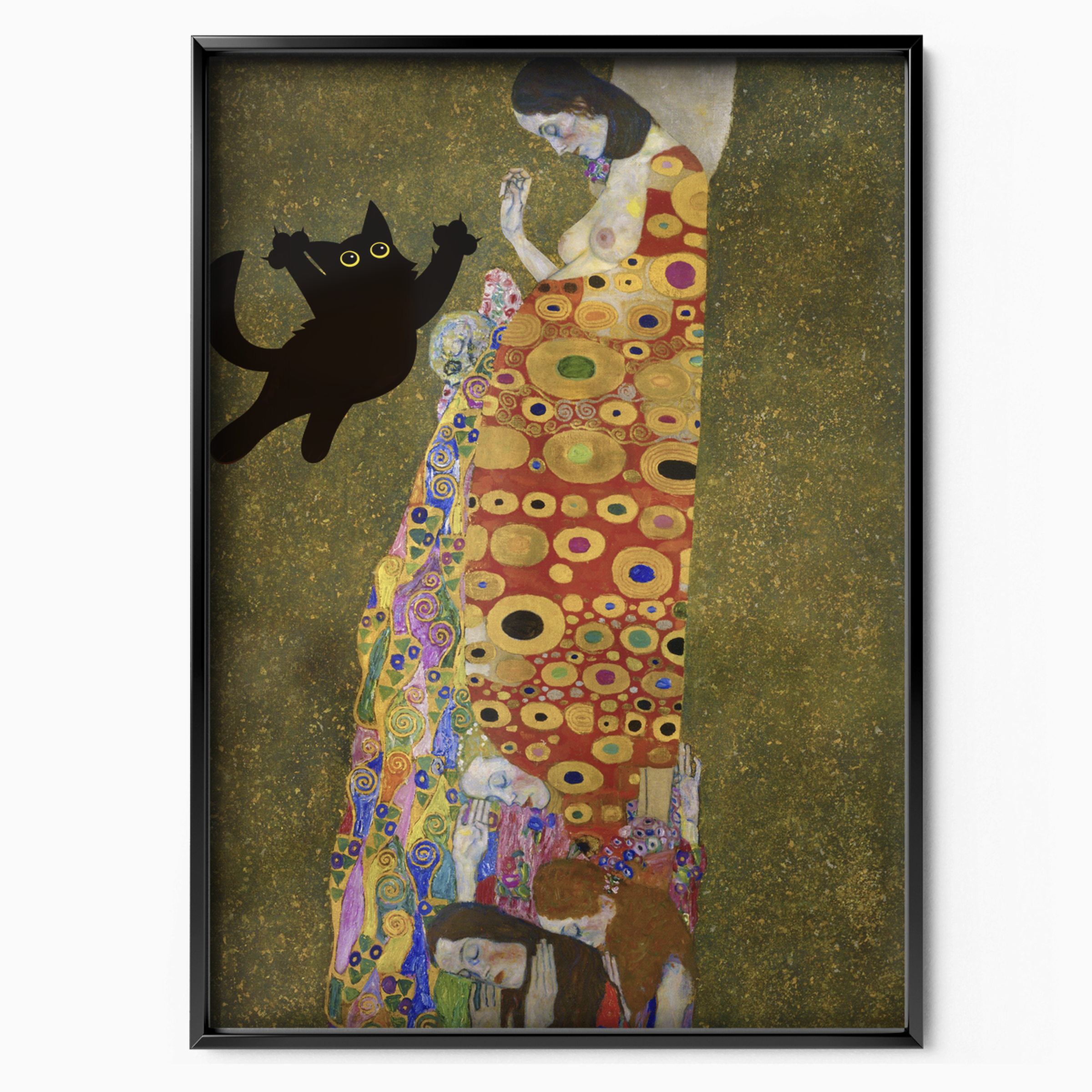 Cat Jump X Klimt The Virgin