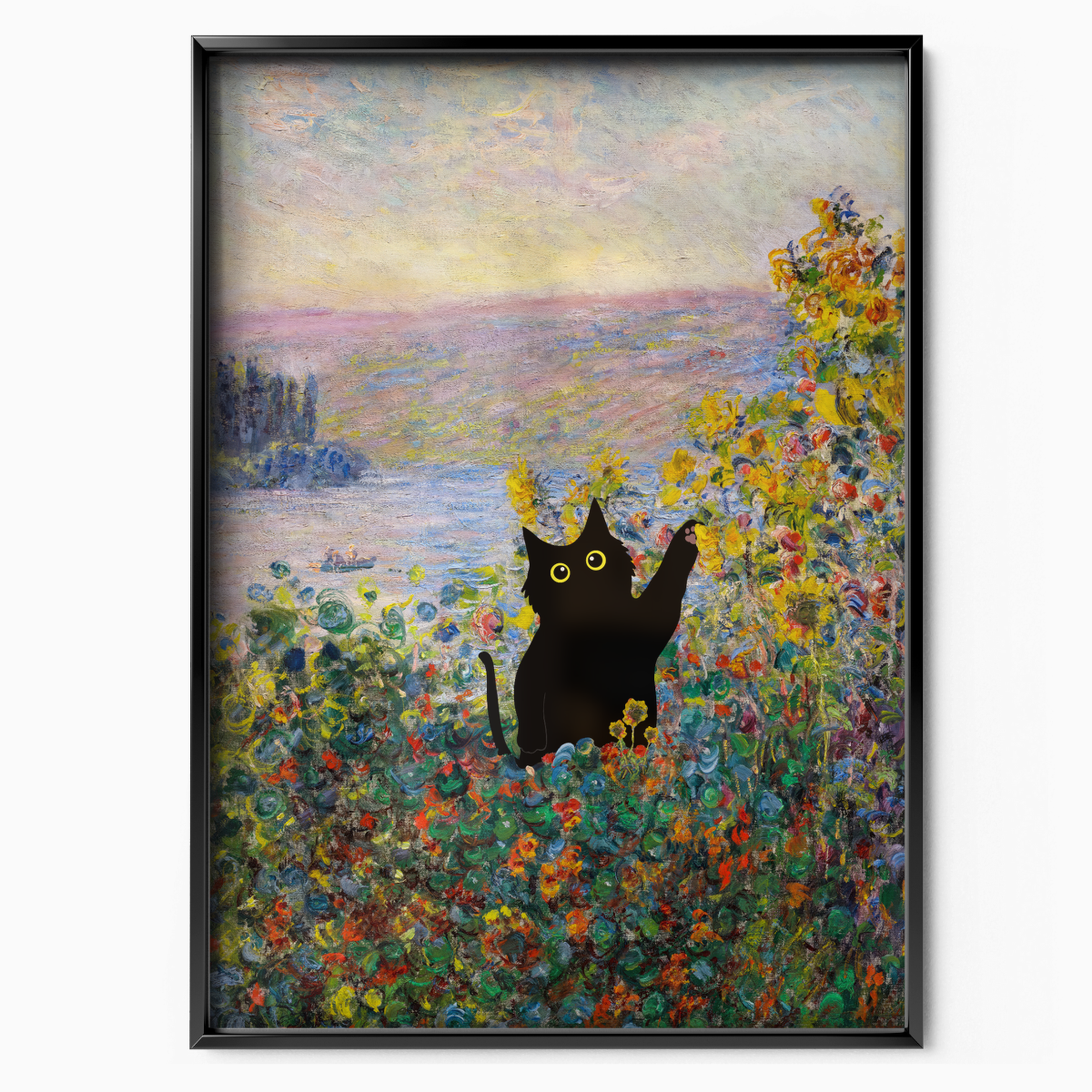 Cat Monet Cliffside