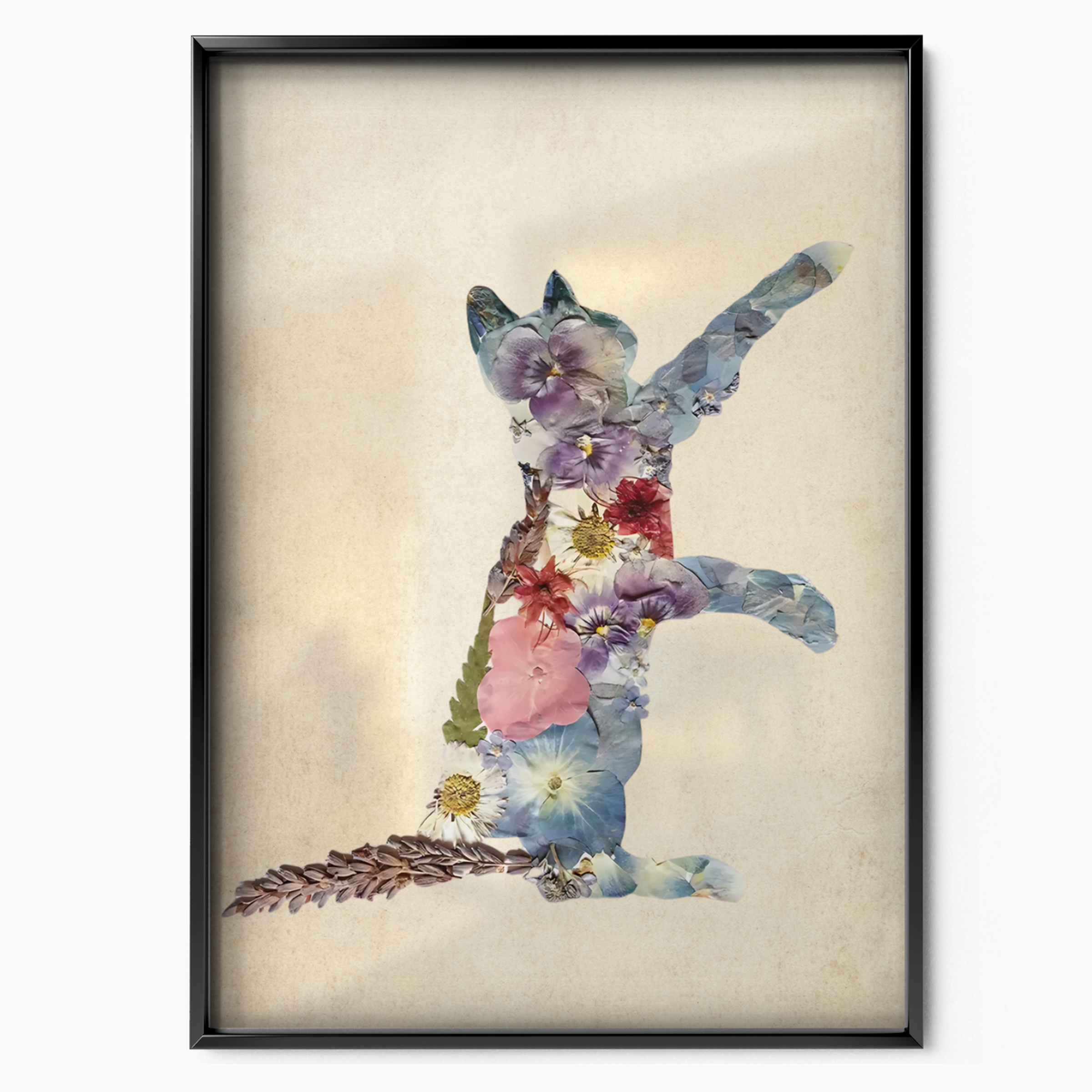 Cat Nature Flower 1 6