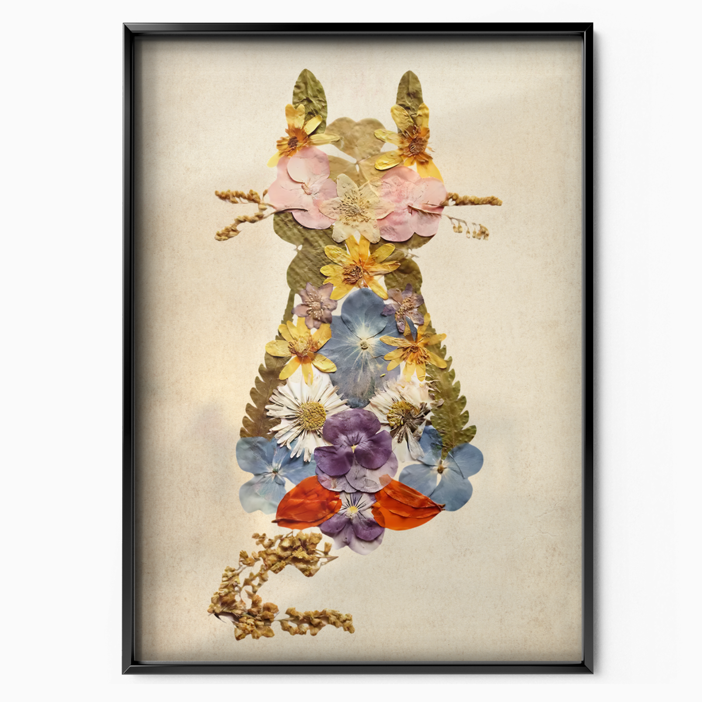 Cat Nature Flower 2 6