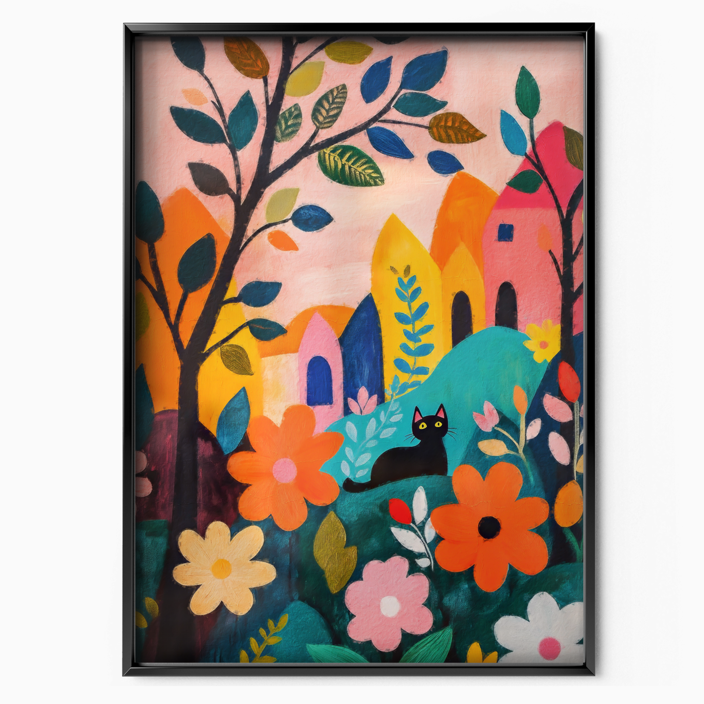 Colorful Cat 1 2