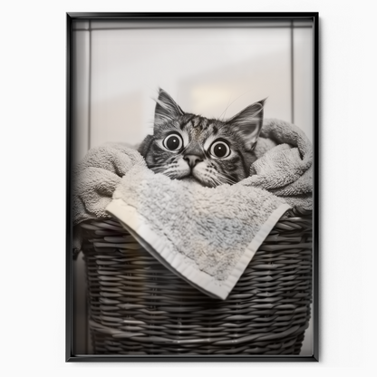 Cozy Cat Basket Eyes