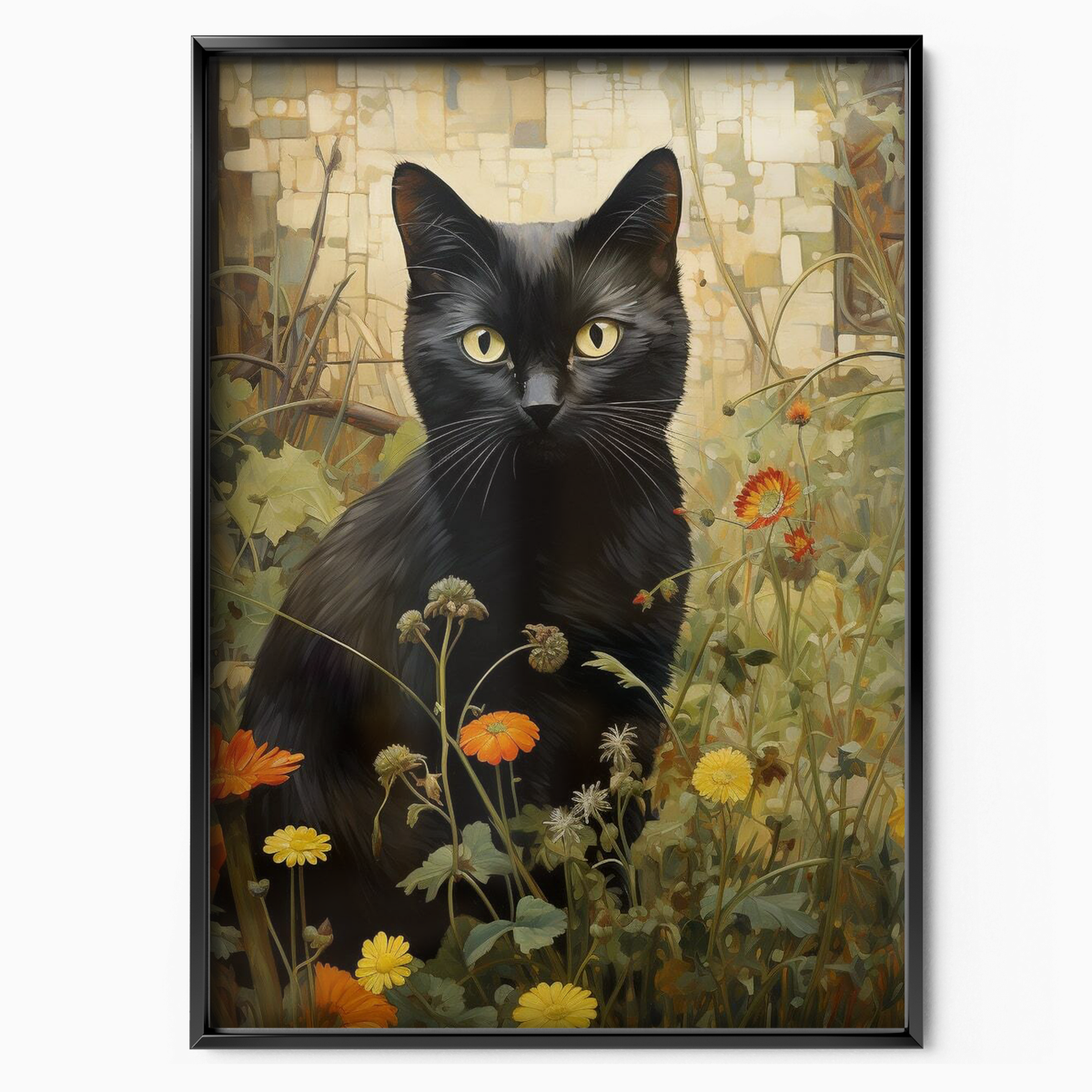 Golden Meadow Cat
