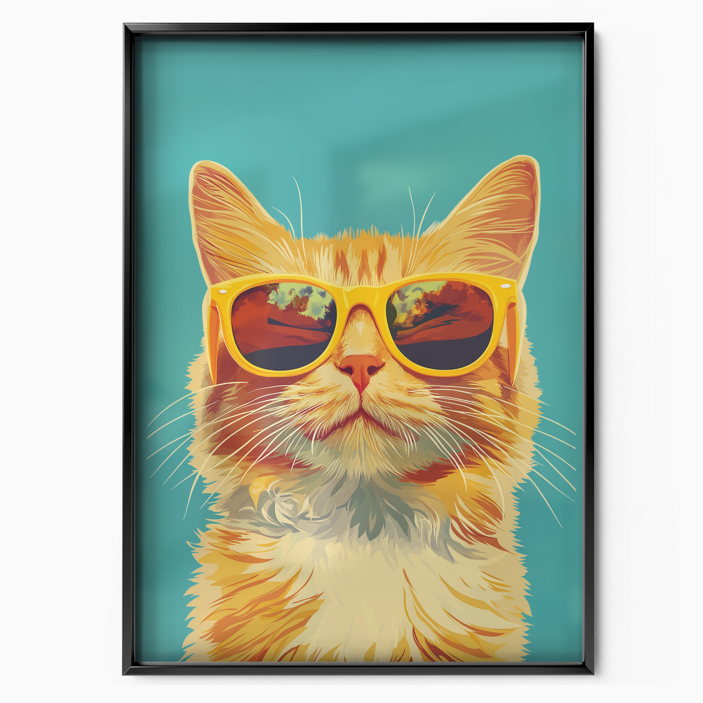 Groovy Cat Blue