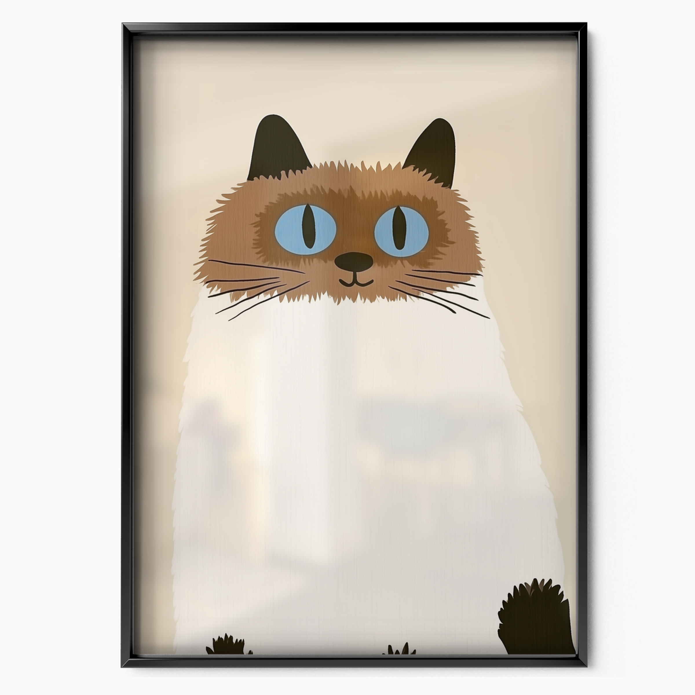 Pop Cat Blue Eyes