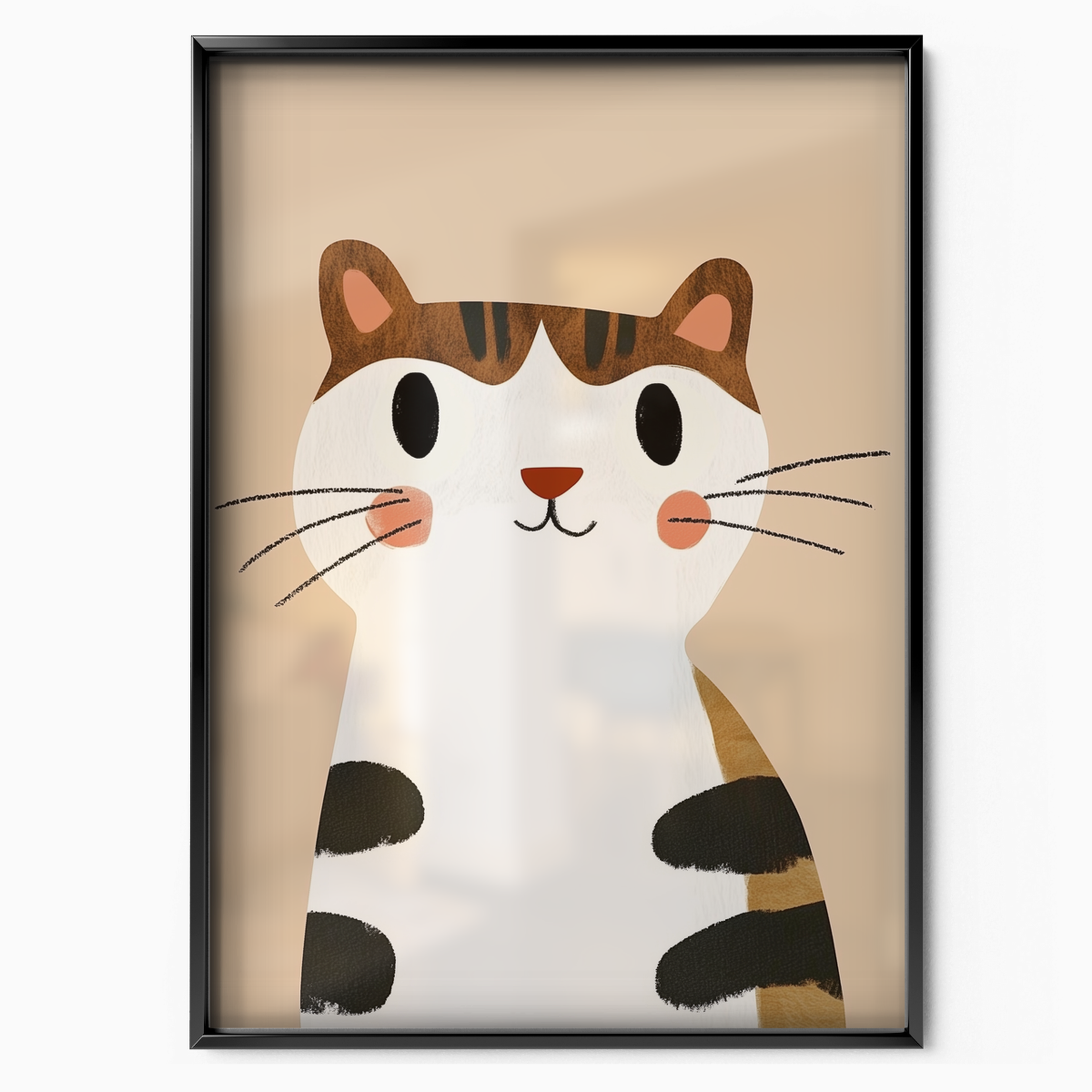 Pop Cat Chubby Face