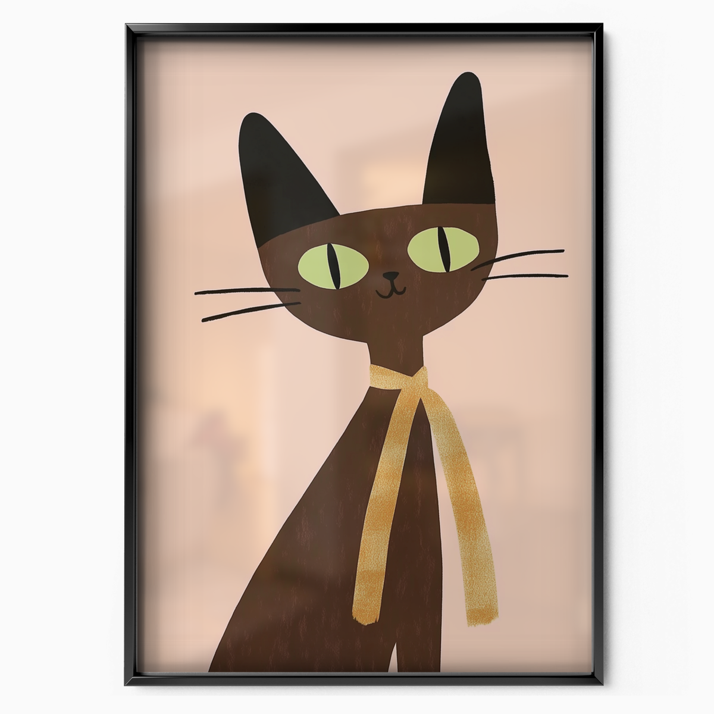 Pop Cat Golden Eyes