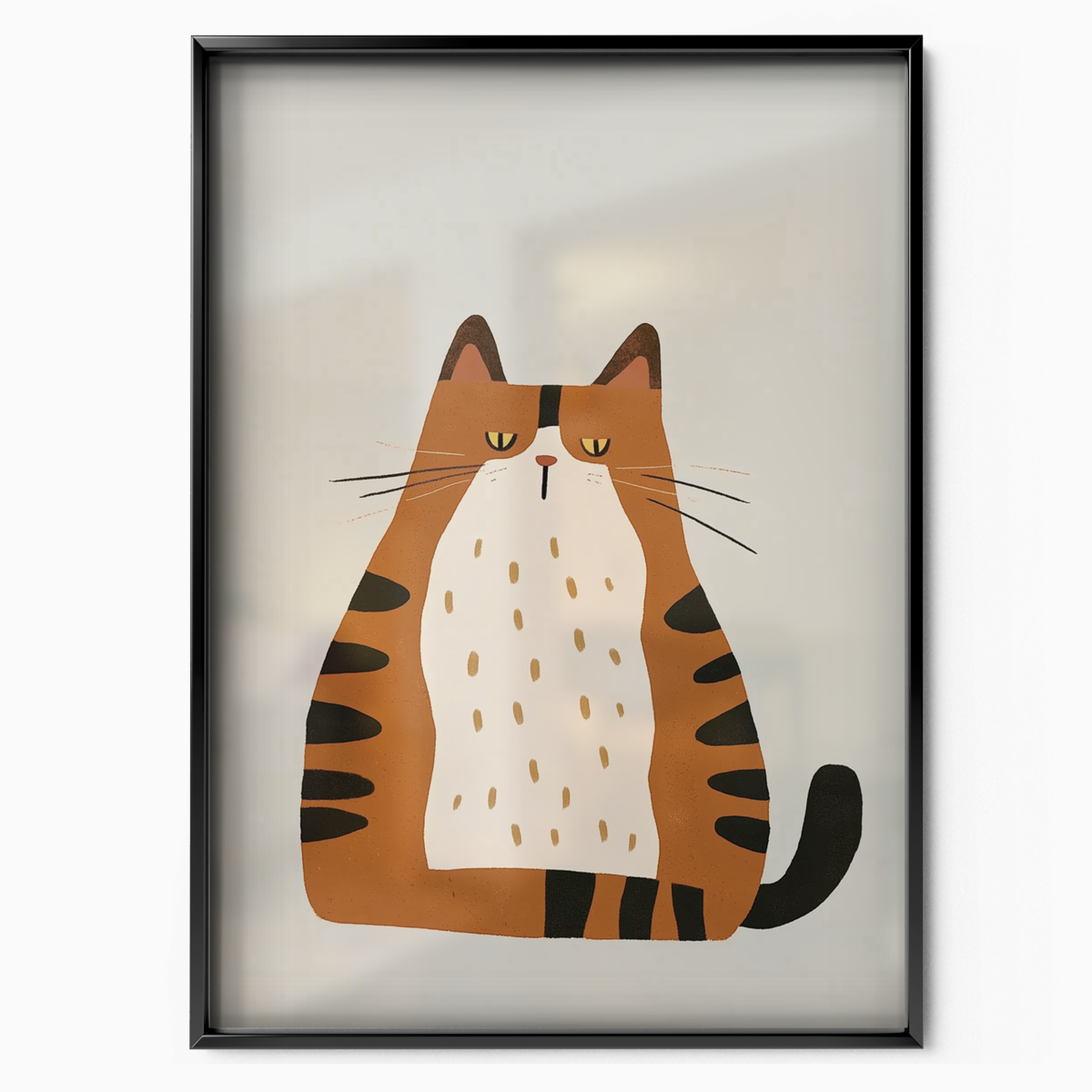 Pop Cat Moody Face