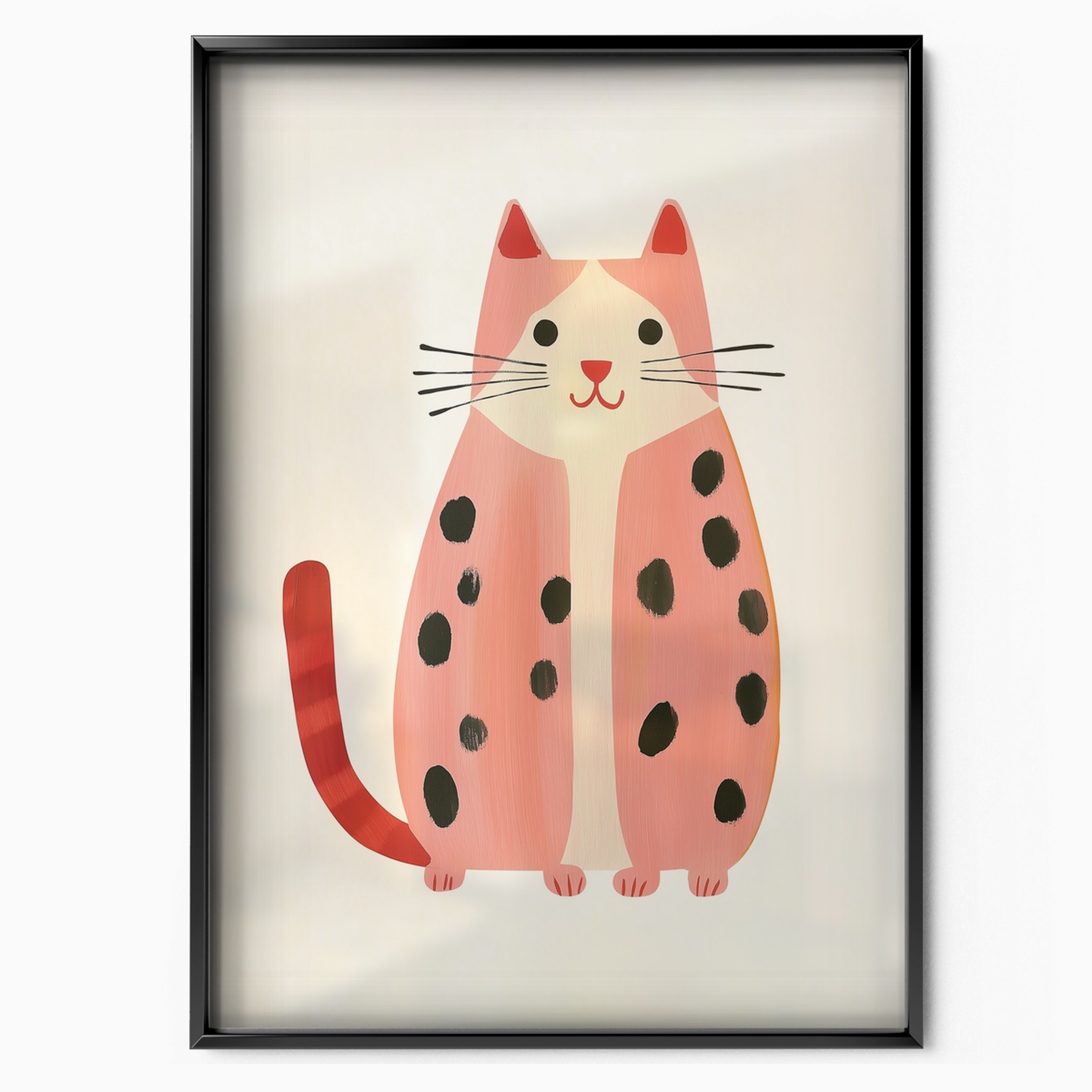 Pop Cat Pink Dots