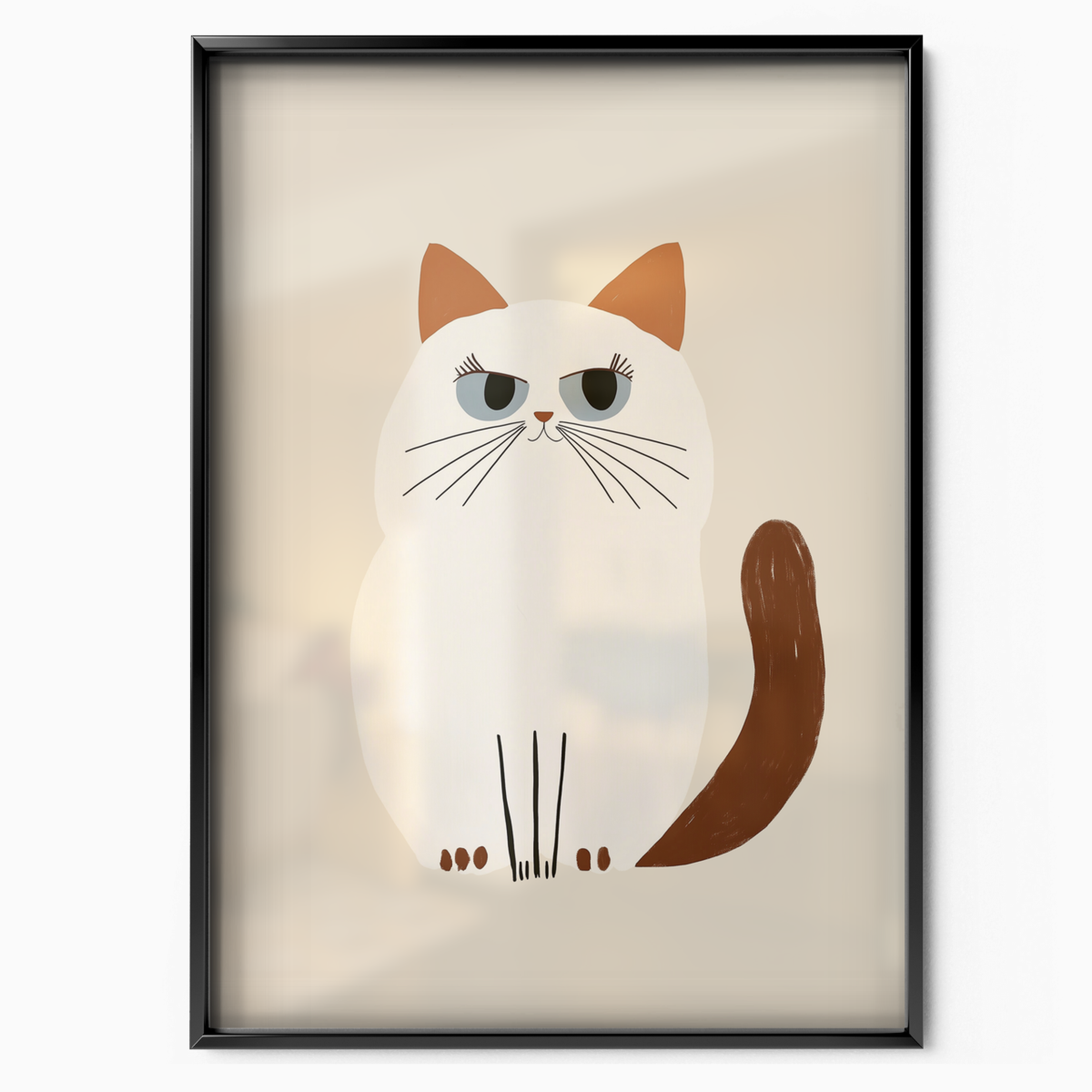 Pop Cat Round Face