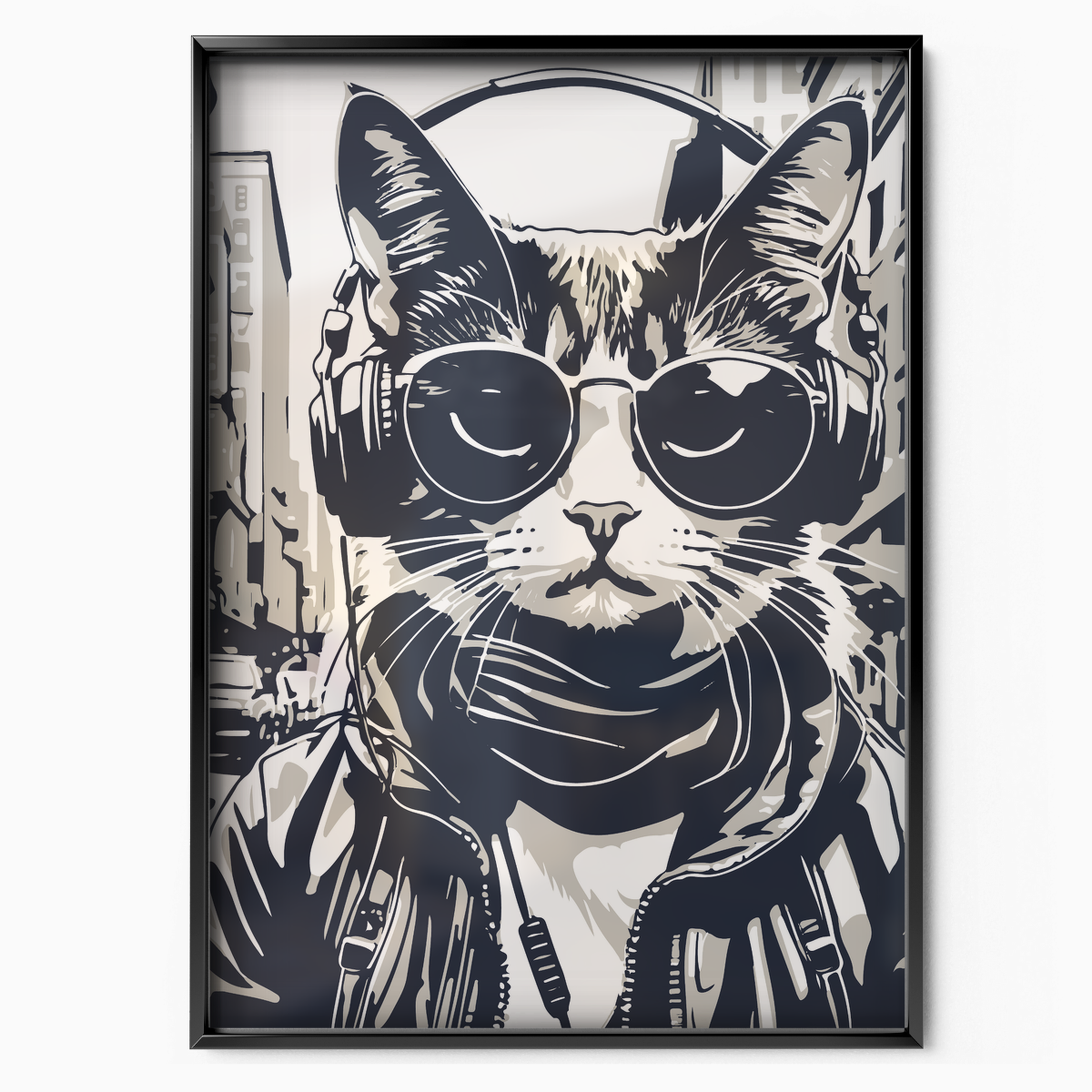 Streetwear Cat Grey