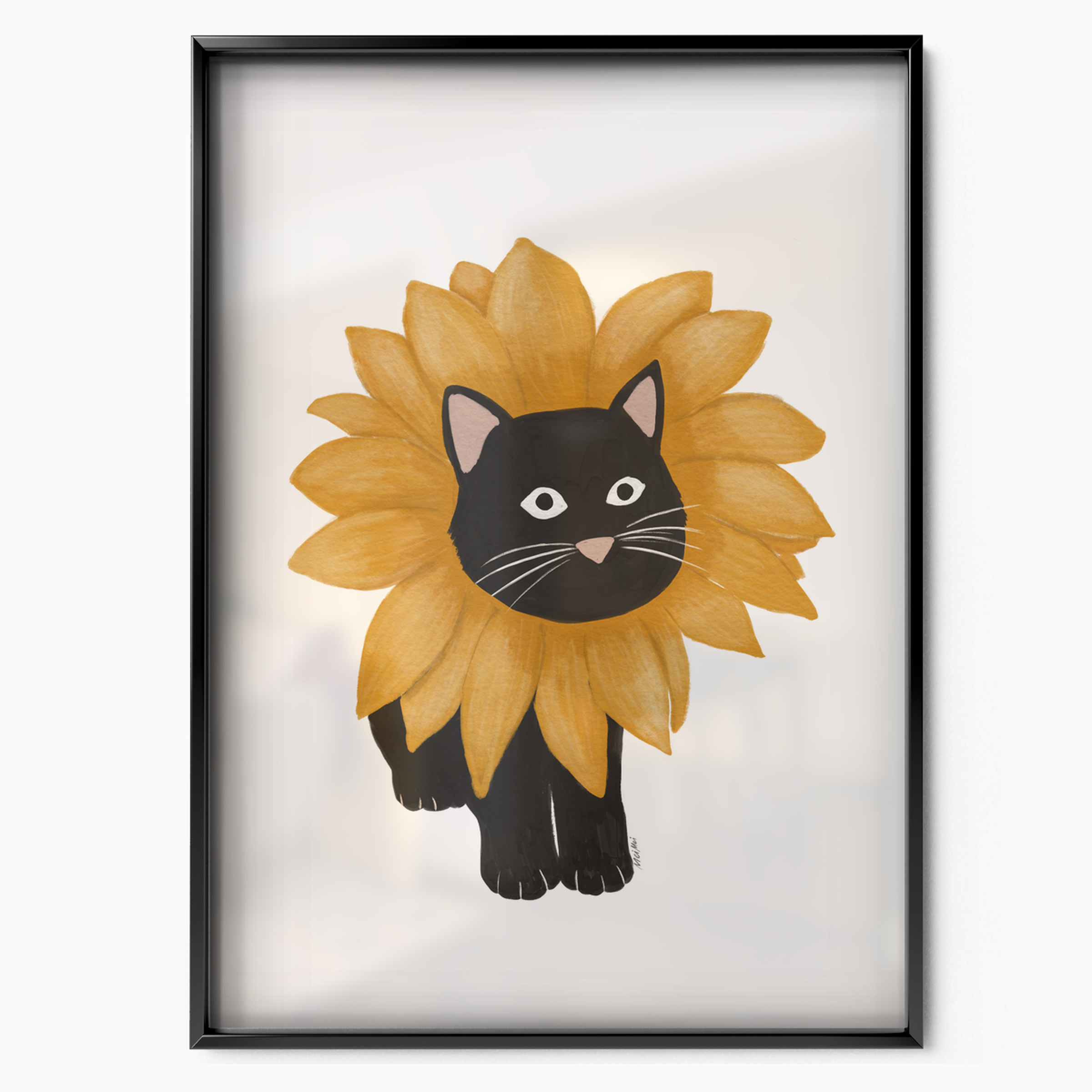 Sunflower Cat