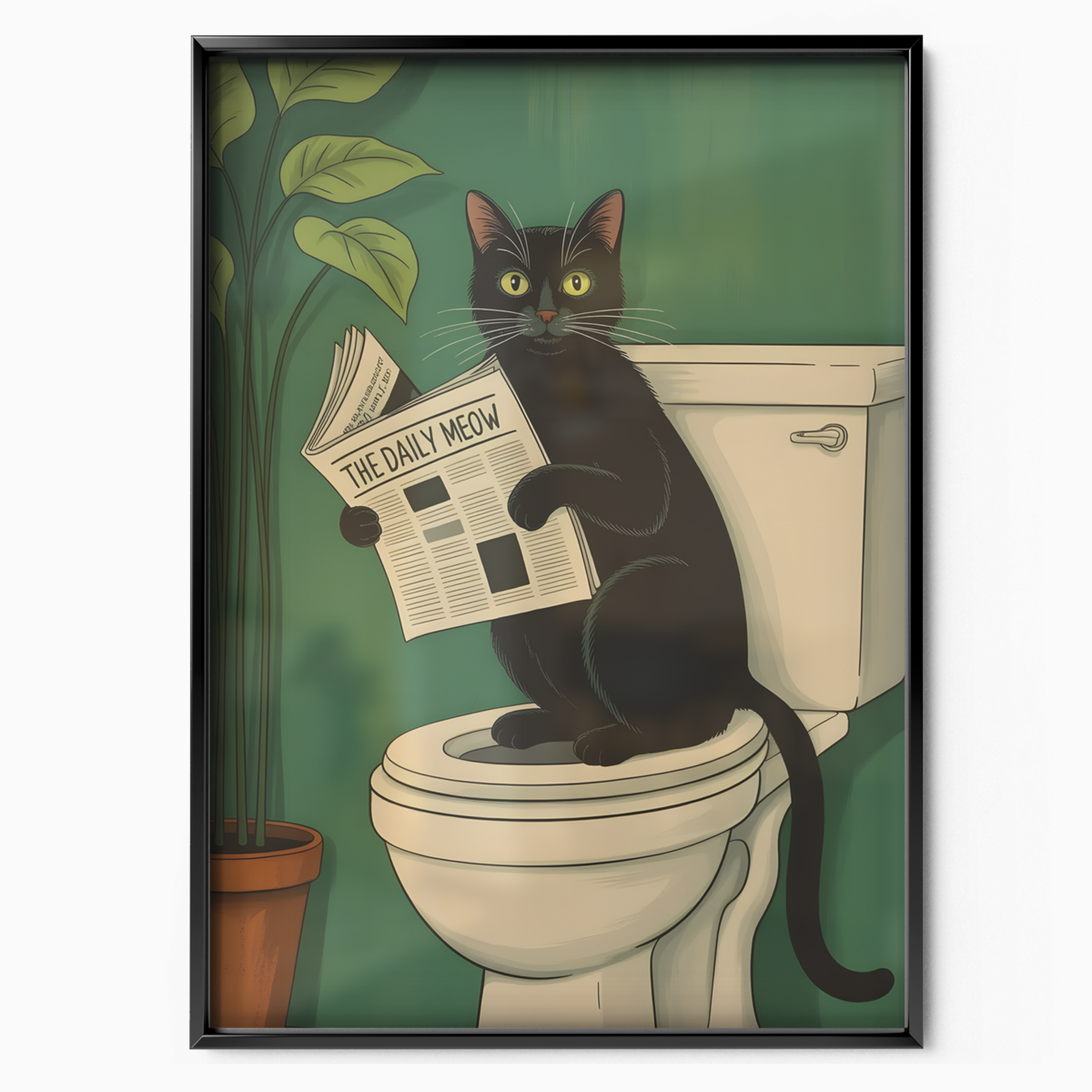 Toilet Reader Cat 1