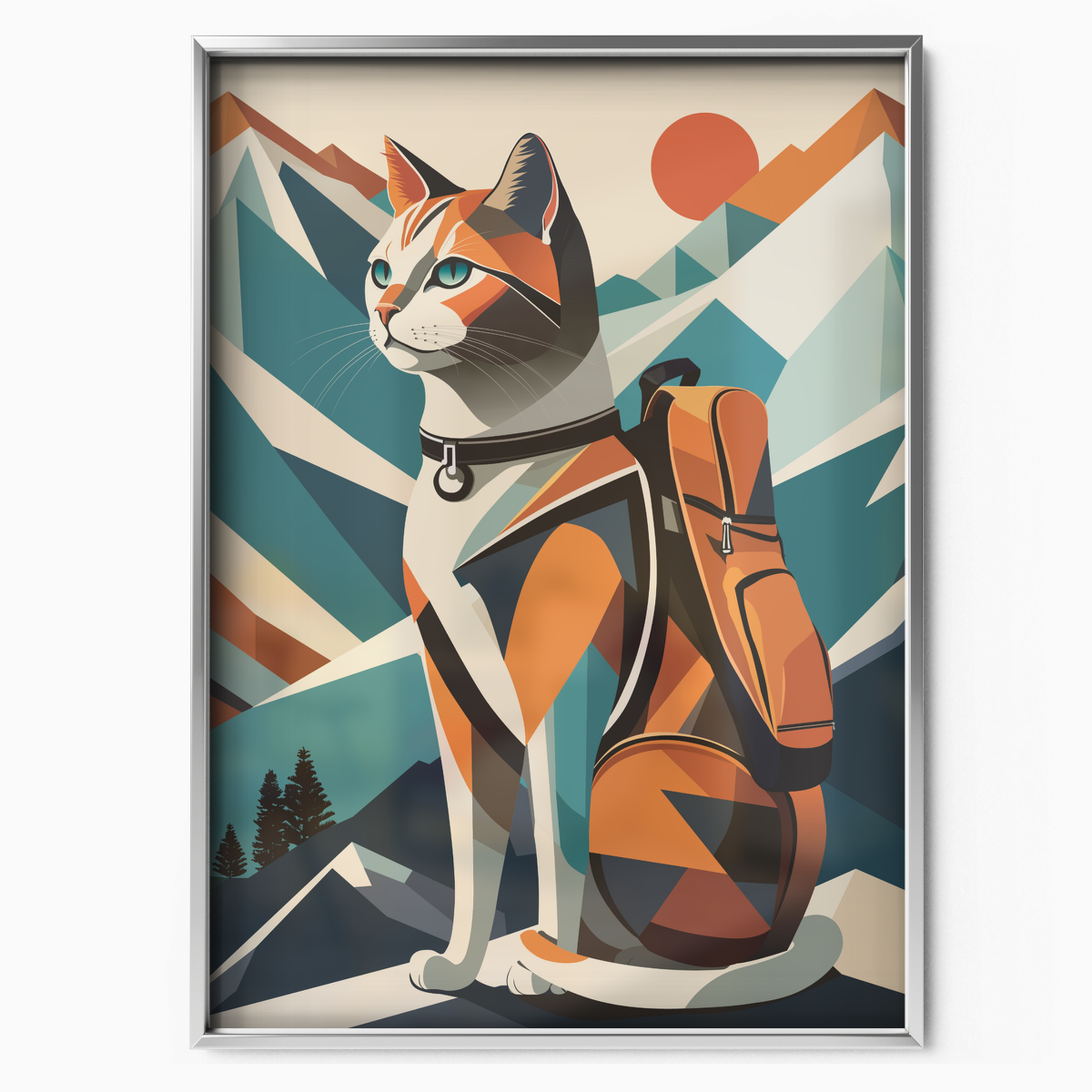 Backpacker Cat