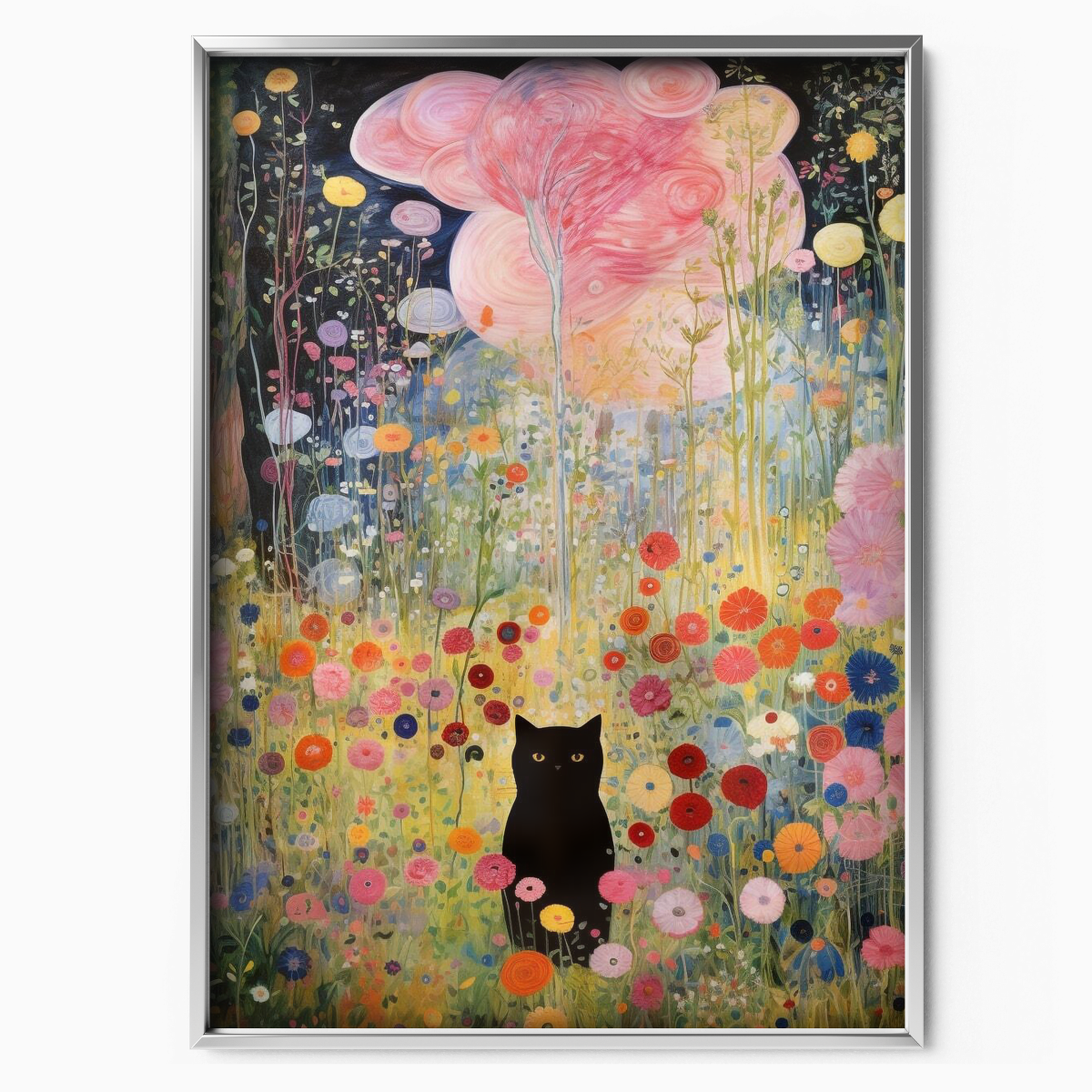 Black Cat X Gustav Klimt