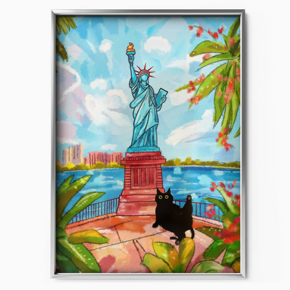 Cat In New York