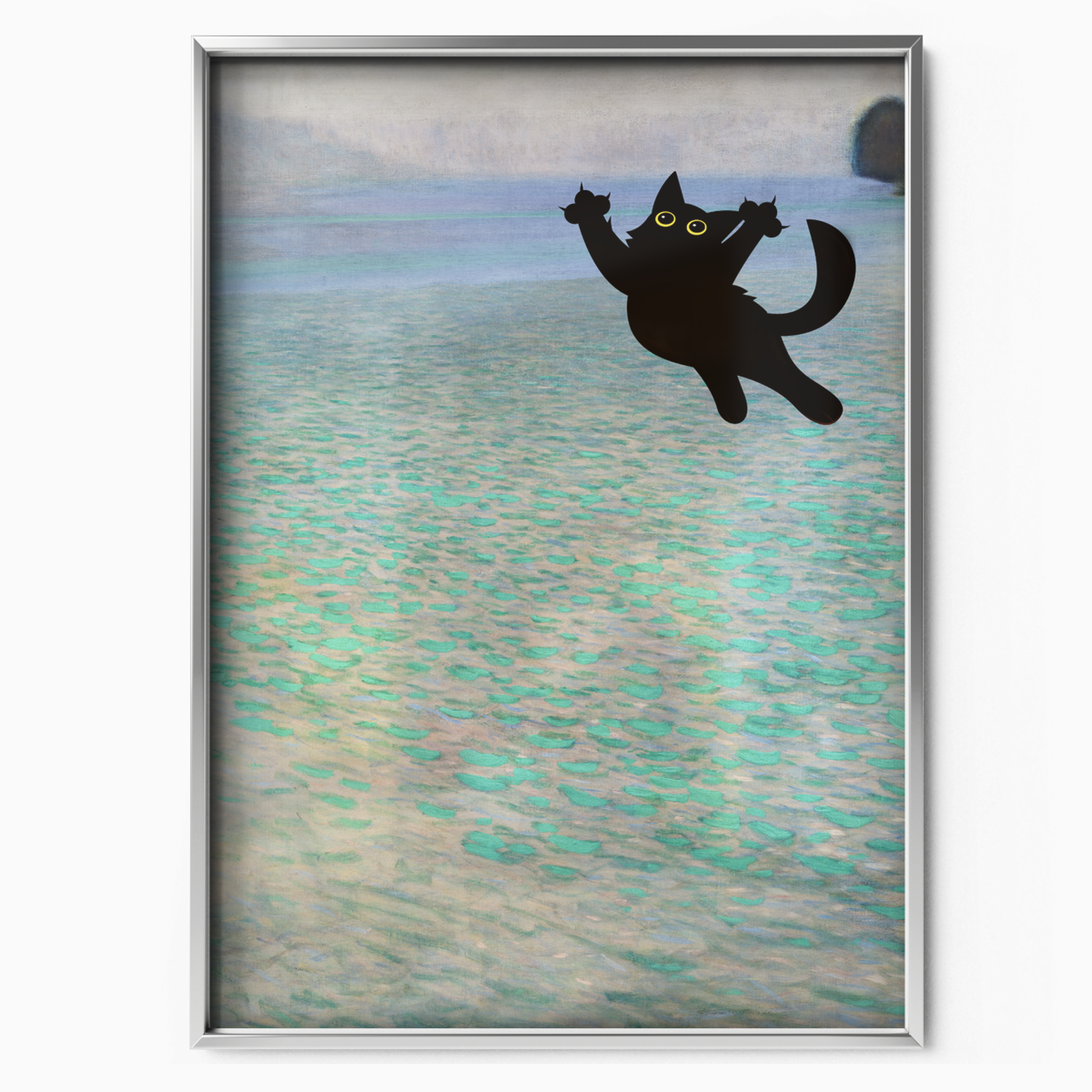 Cat Jump X Klimt Attersee