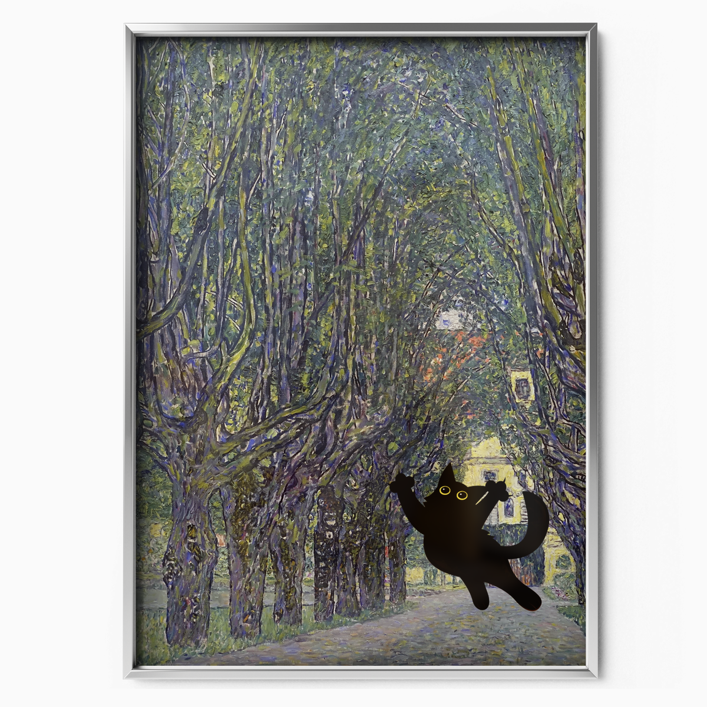 Cat Jump X Klimt The Avenue In The Park