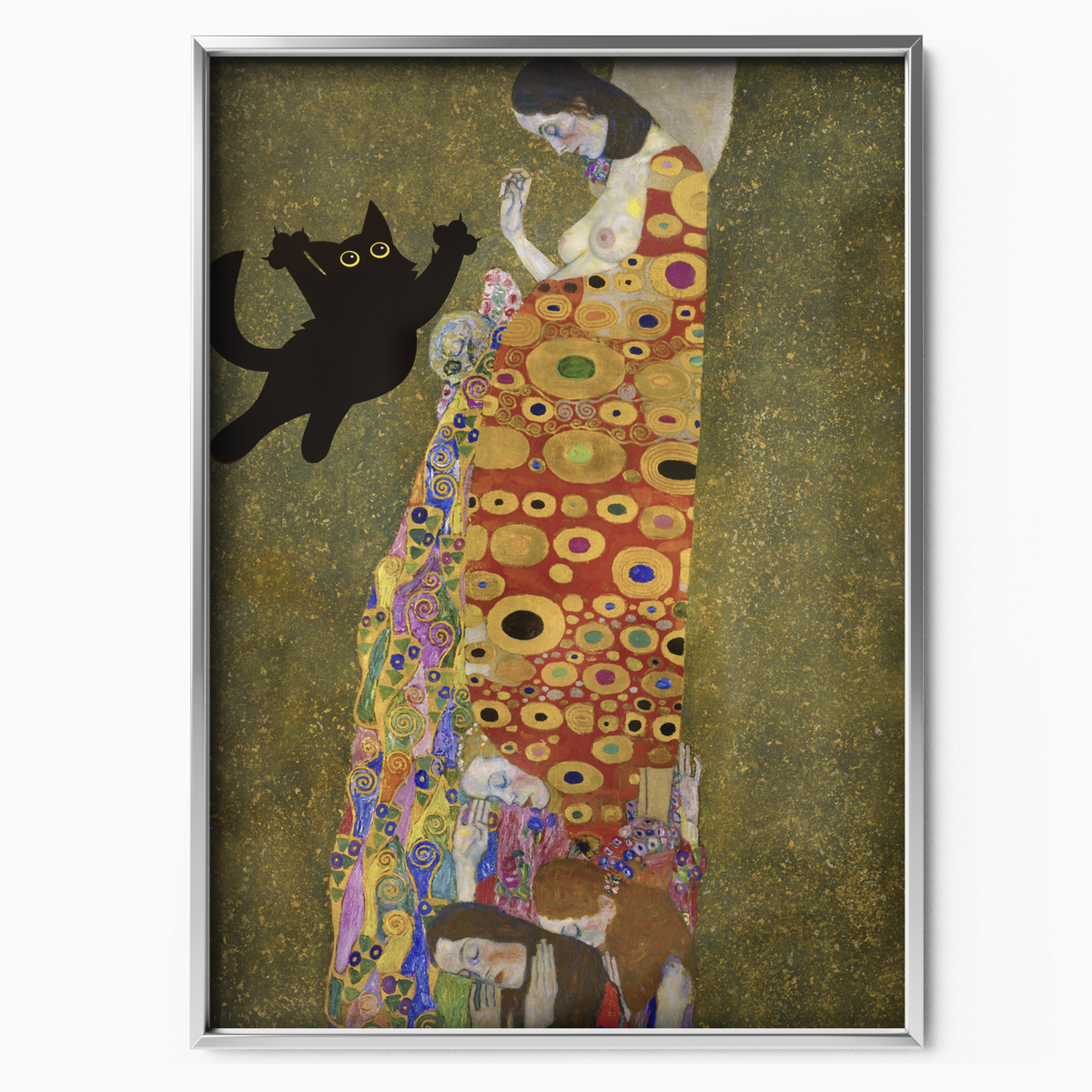 Cat Jump X Klimt The Virgin