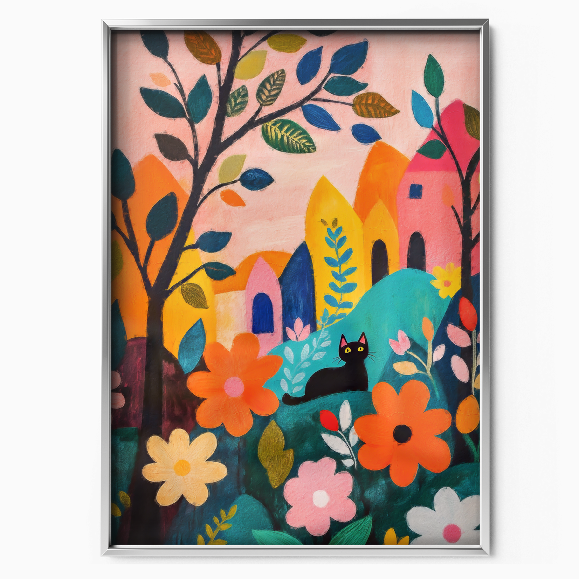 Colorful Cat 1 2