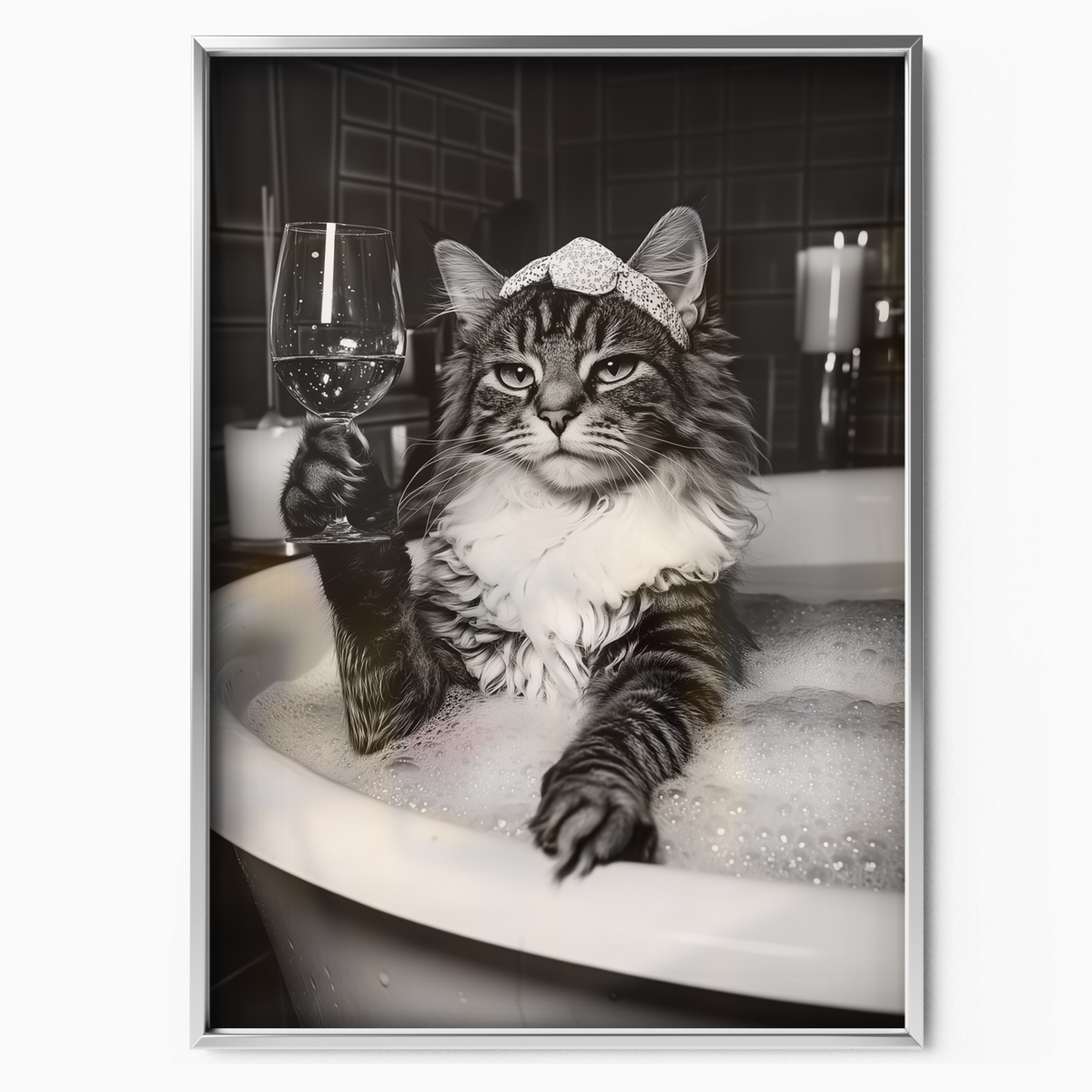 Cozy Cat Glam Relax