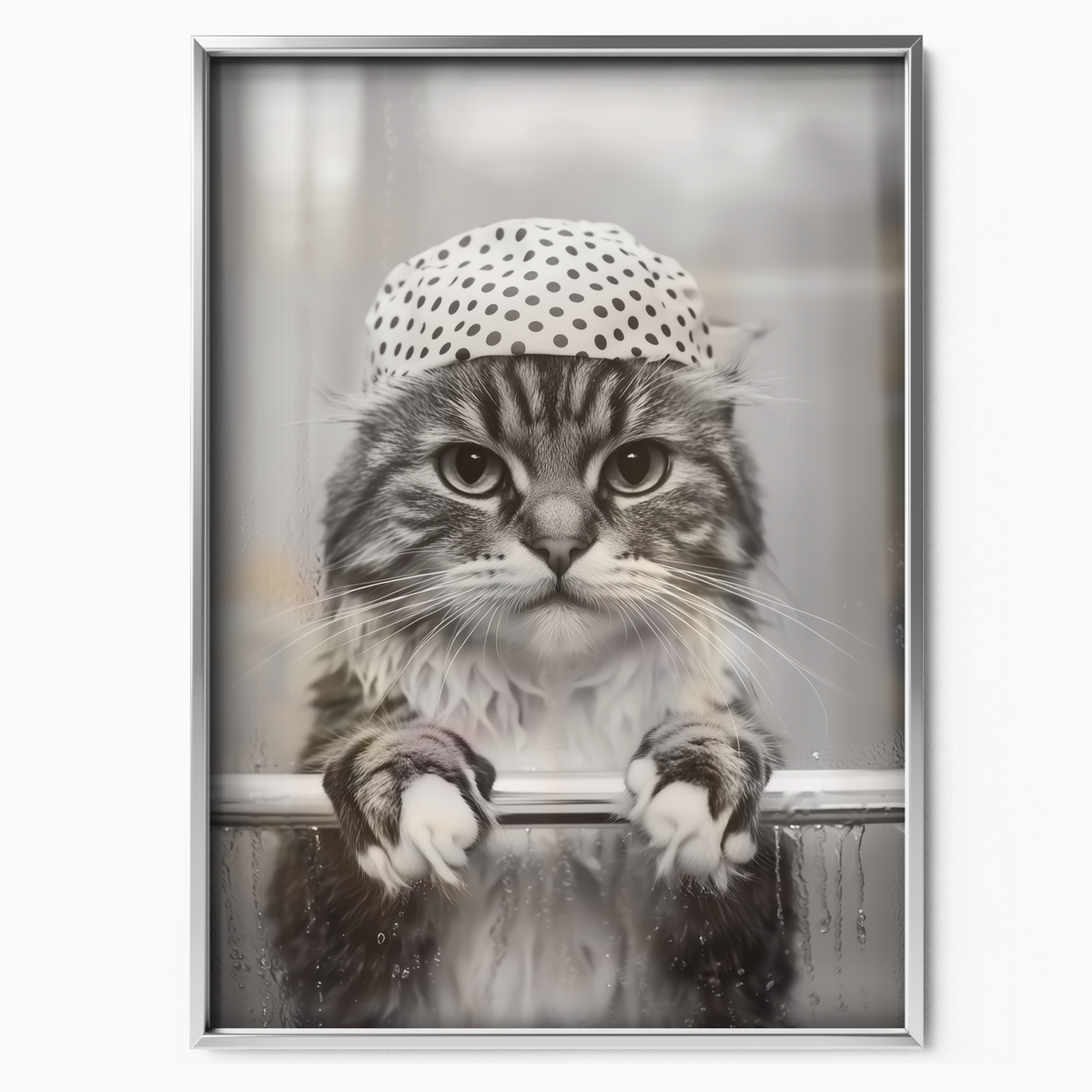 Cozy Cat Shower Cap