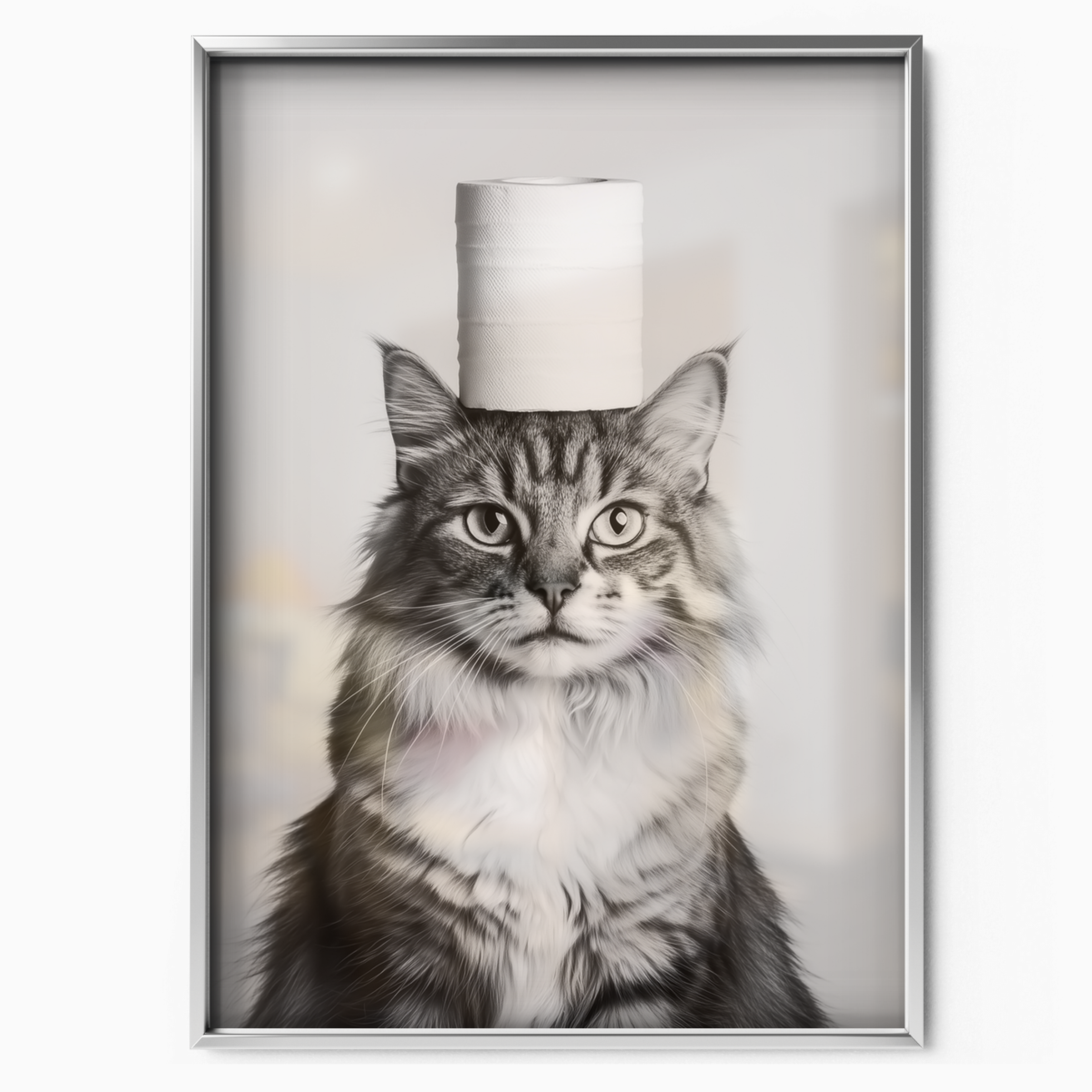 Cozy Cat Toilet Paper Crown 2