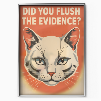 Did You Flush Cat