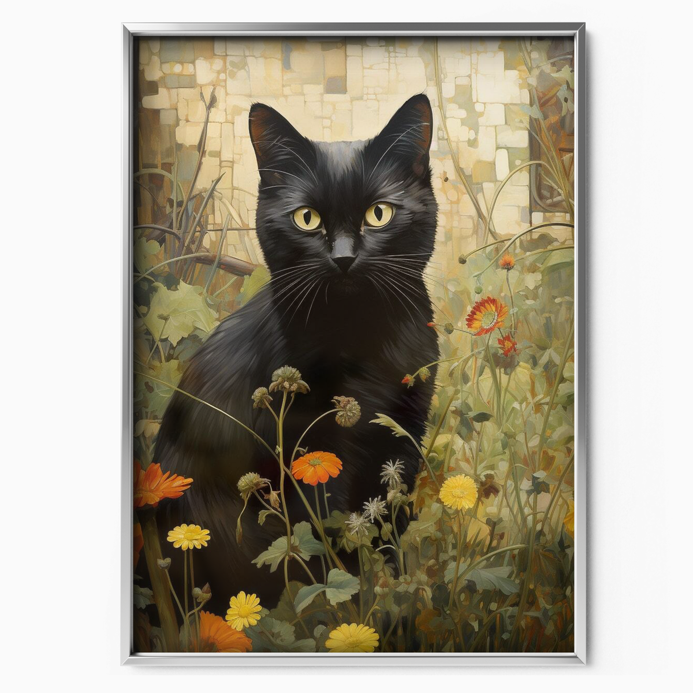 Golden Meadow Cat