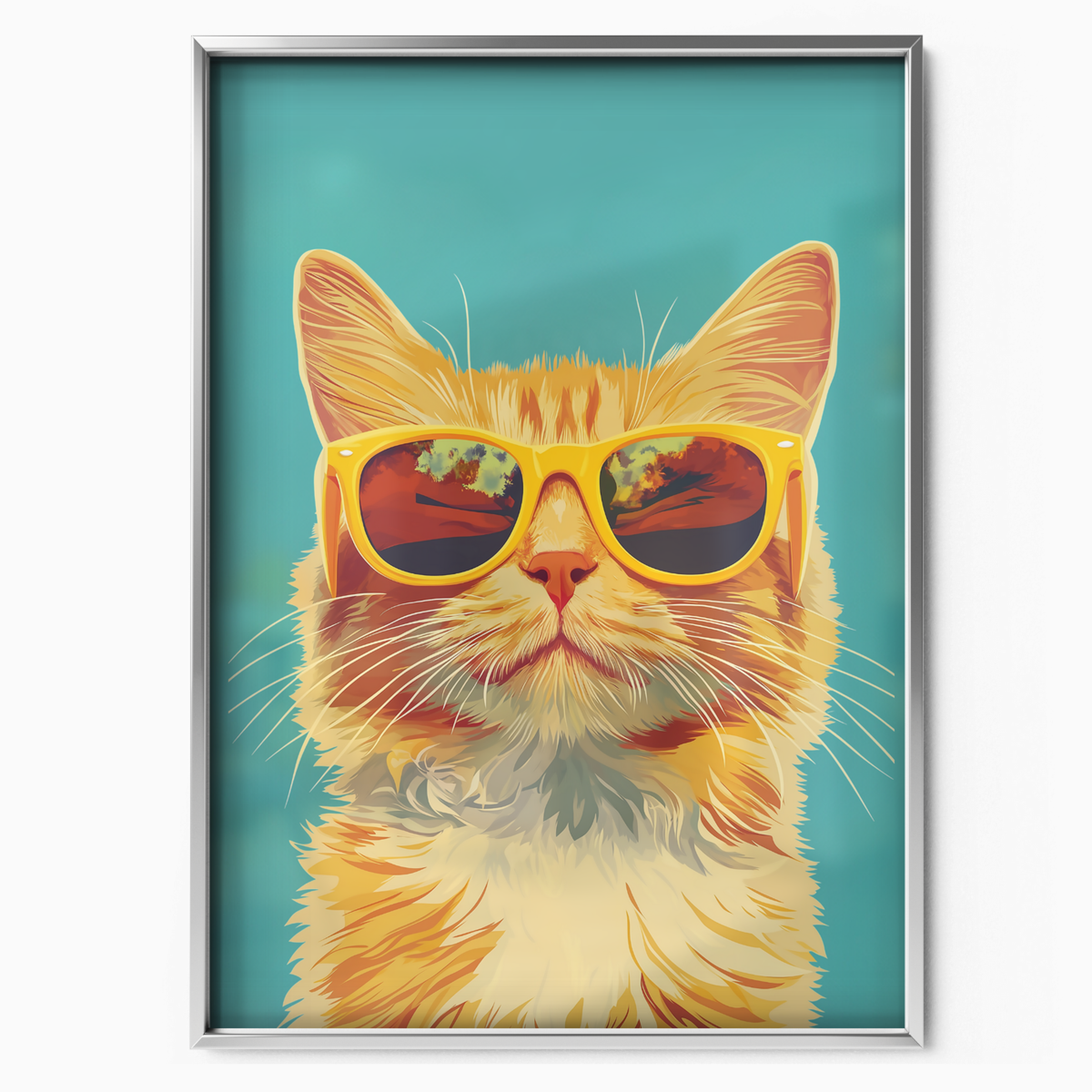 Groovy Cat Blue