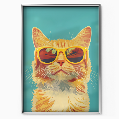 Groovy Cat Blue