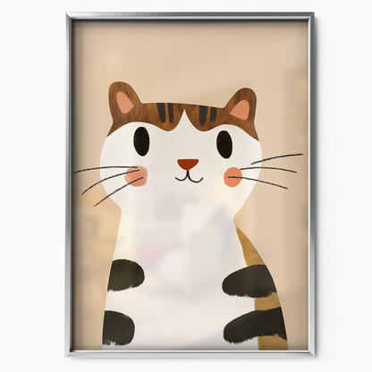 Pop Cat Chubby Face