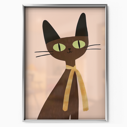 Pop Cat Golden Eyes