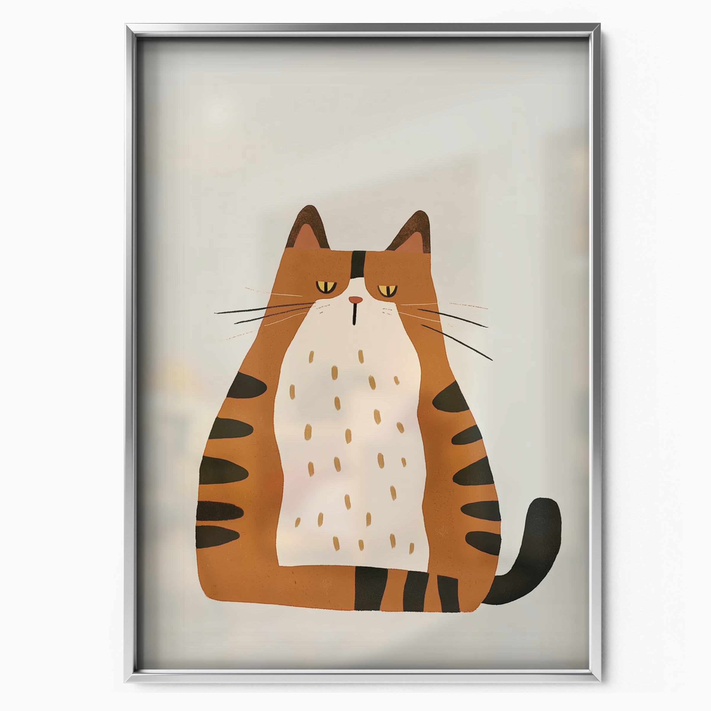 Pop Cat Moody Face